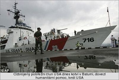 USA člun v Batumi